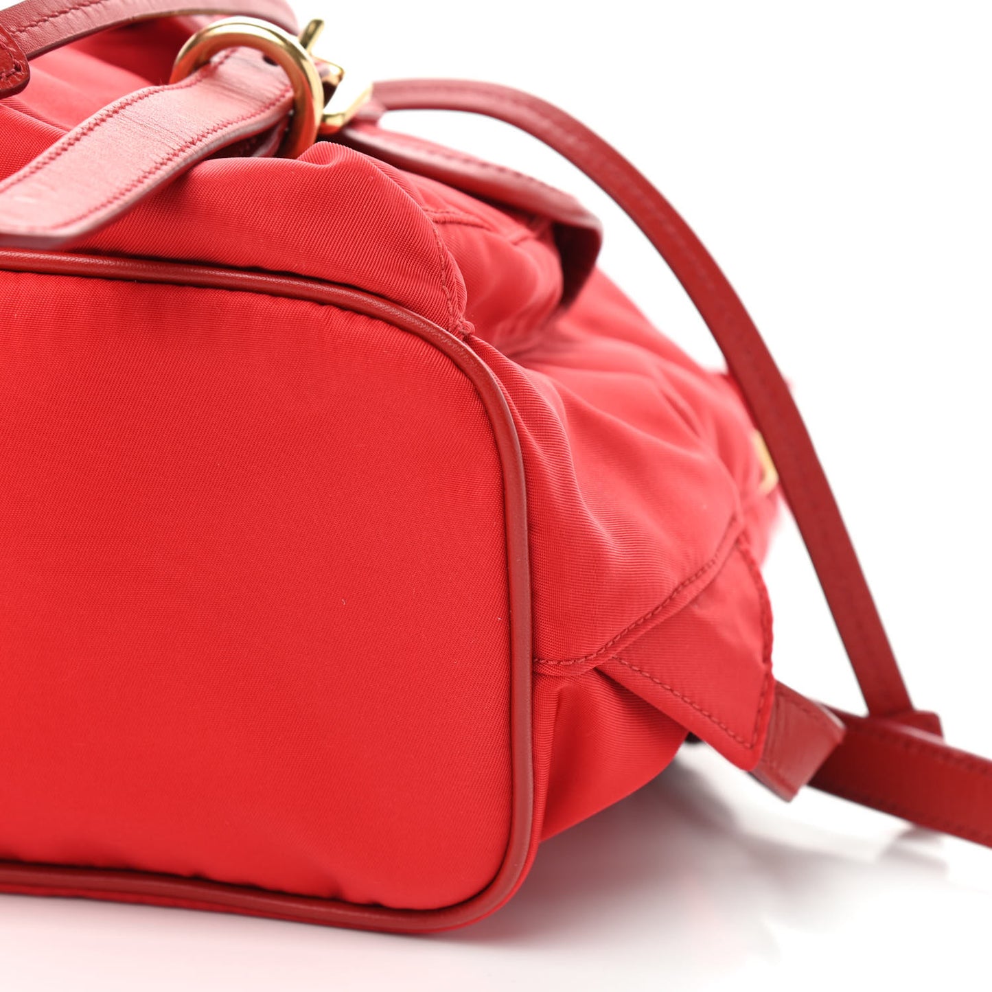 Tessuto Nylon Small Backpack Rosso