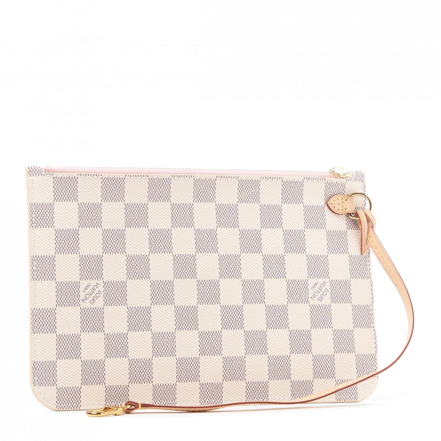 Damier Azur Neverfull MM GM Pochette Rose Ballerine