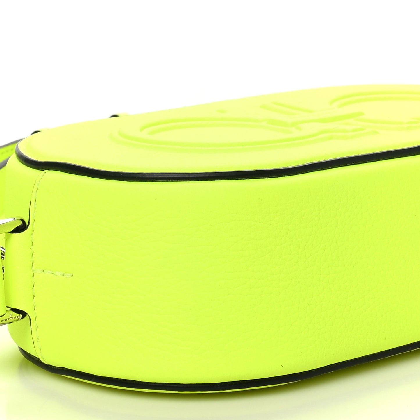 Calfskin Double Gancio Crossbody Bag Tennis