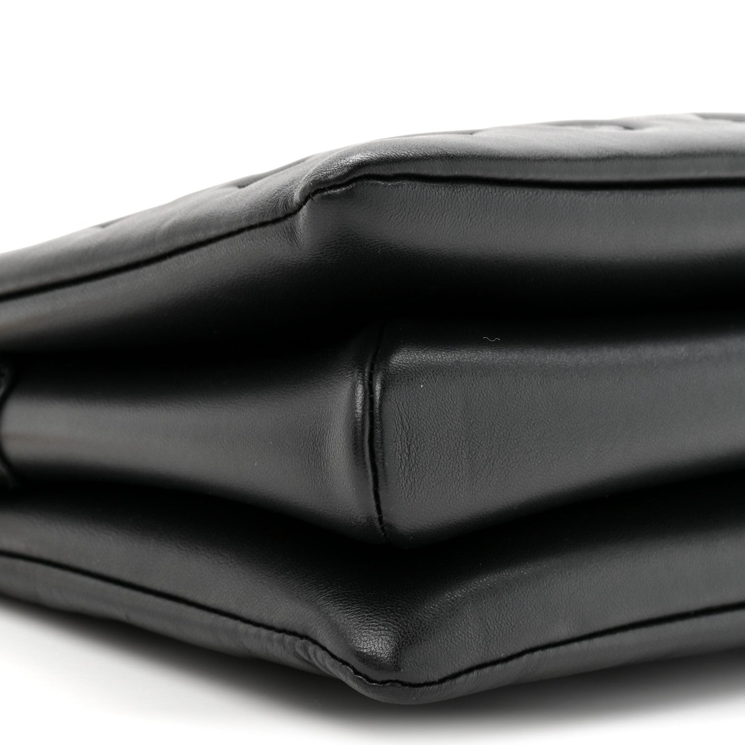 Louis Vuitton Lambskin Embossed Monogram Coussin PM Black 11 of 11