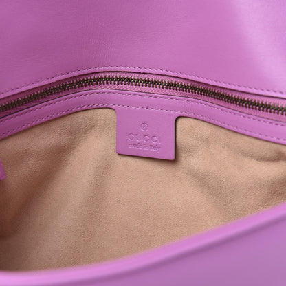 Gucci Calfskin Matelasse Medium GG Marmont Shoulder Bag Candy Mousse 6 of 10