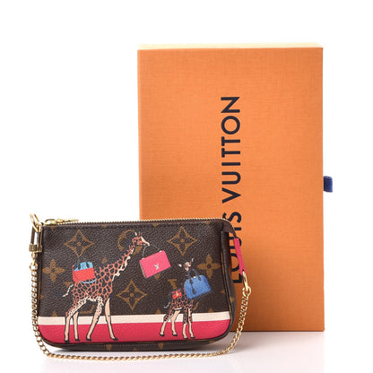 Louis Vuitton Monogram 2017 Christmas Animation Mini Pochette Accessories 8 of 8