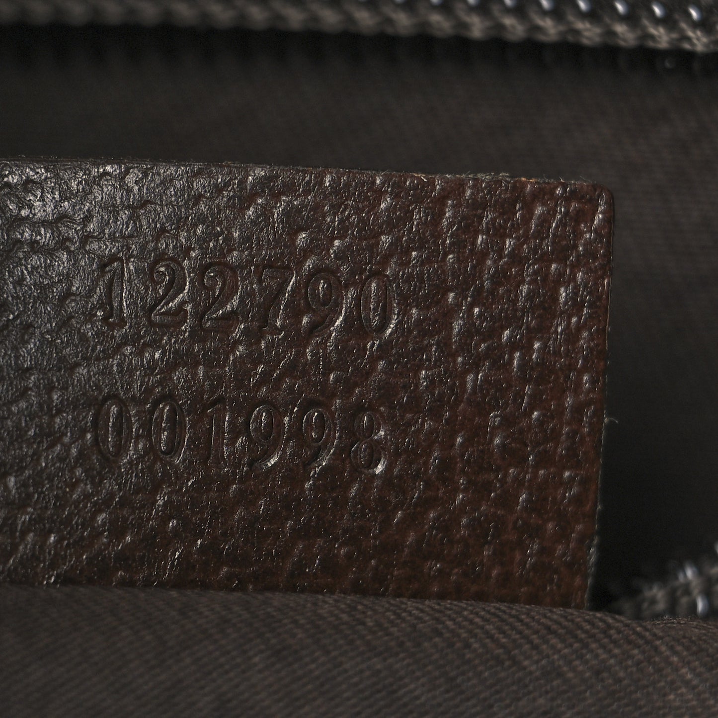 Monogram Medium Half Moon Hobo Dark Brown