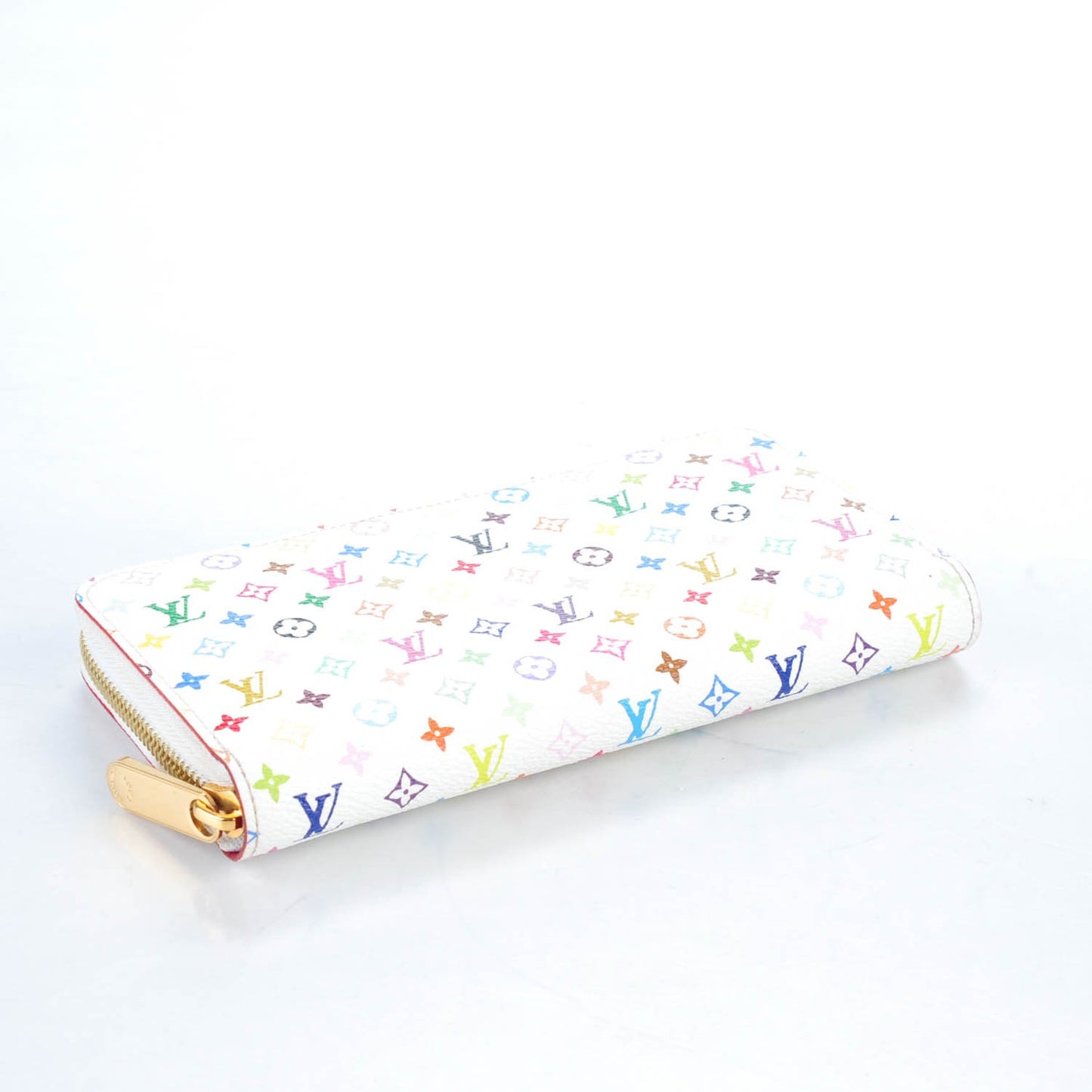Monogram Multicolor Zippy Wallet White Eglantine