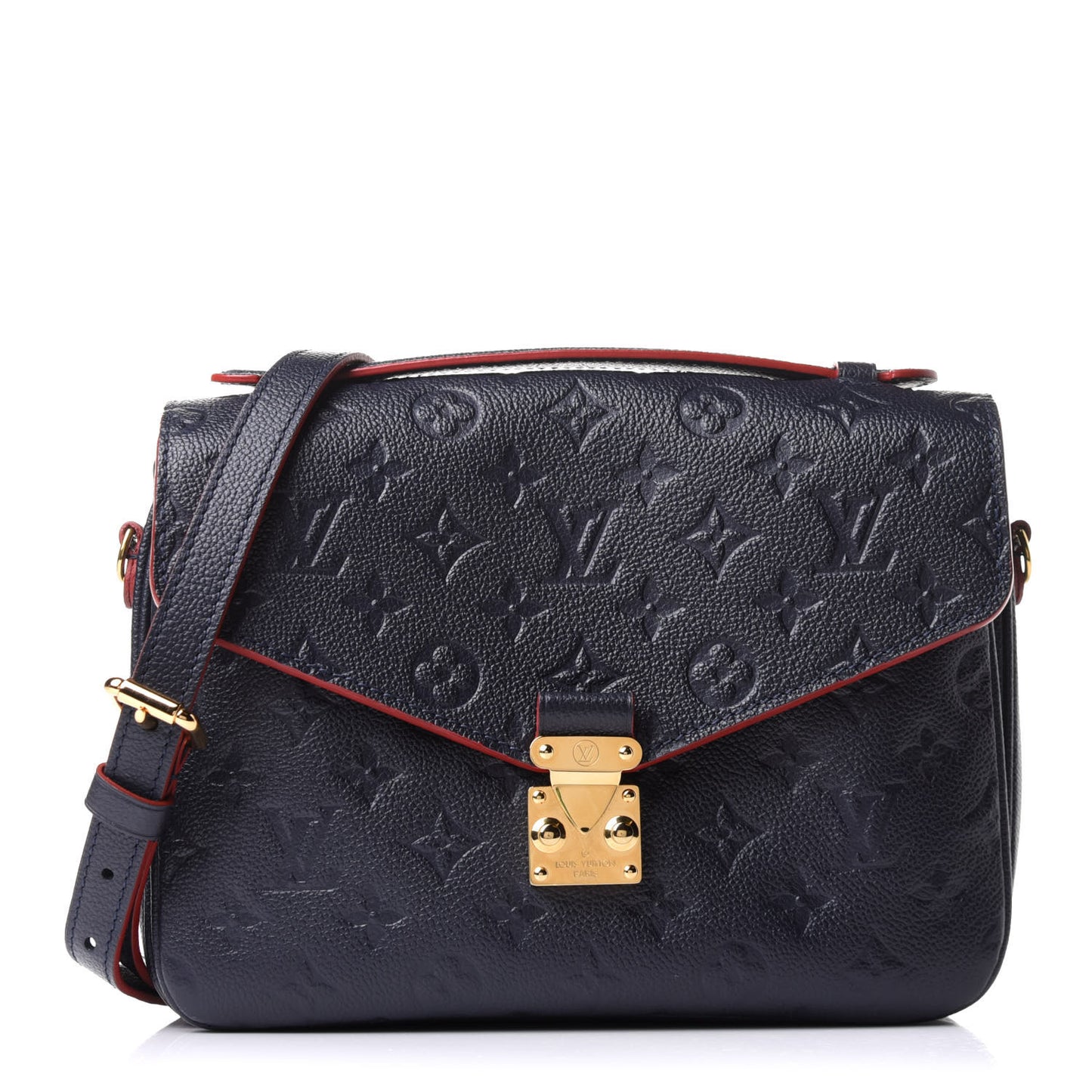 Empreinte Pochette Metis Marine Rouge