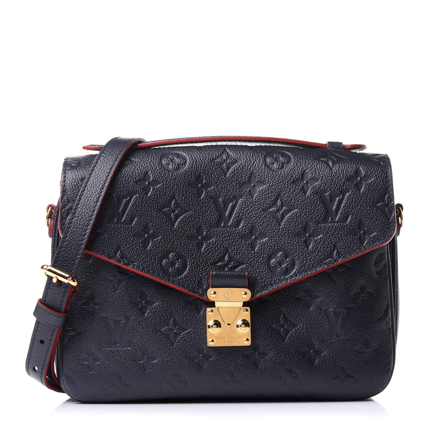 Louis Vuitton Empreinte Pochette Metis Marine Rouge 1 of 10