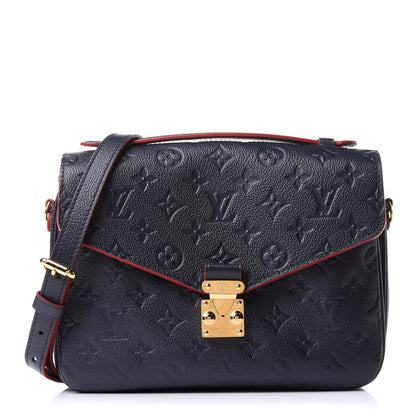 Louis Vuitton Empreinte Pochette Metis Marine Rouge 1 of 10