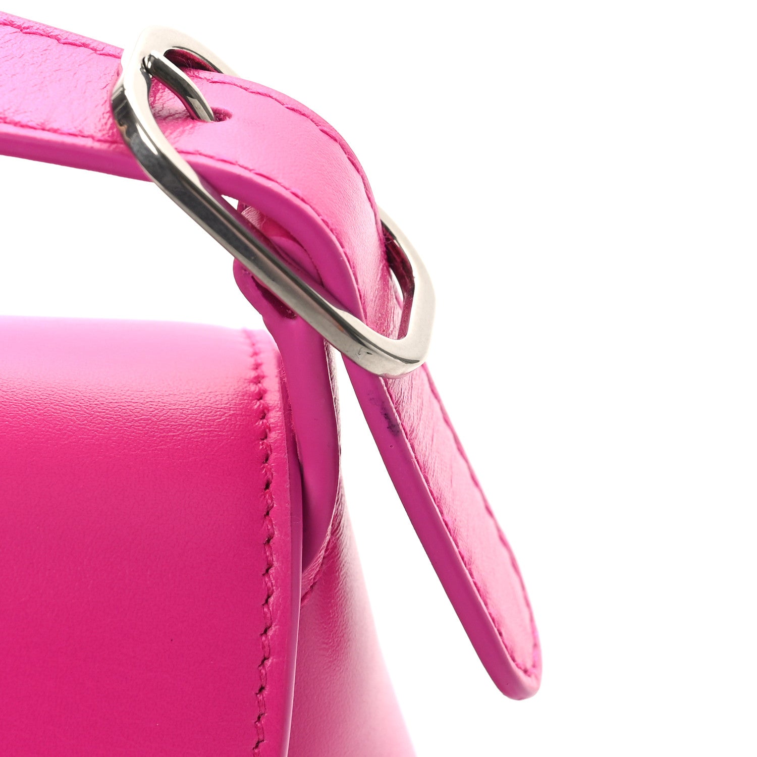 Balenciaga Box Calfskin Medium XX Flap Bag Lipstick Pink 9 of 9
