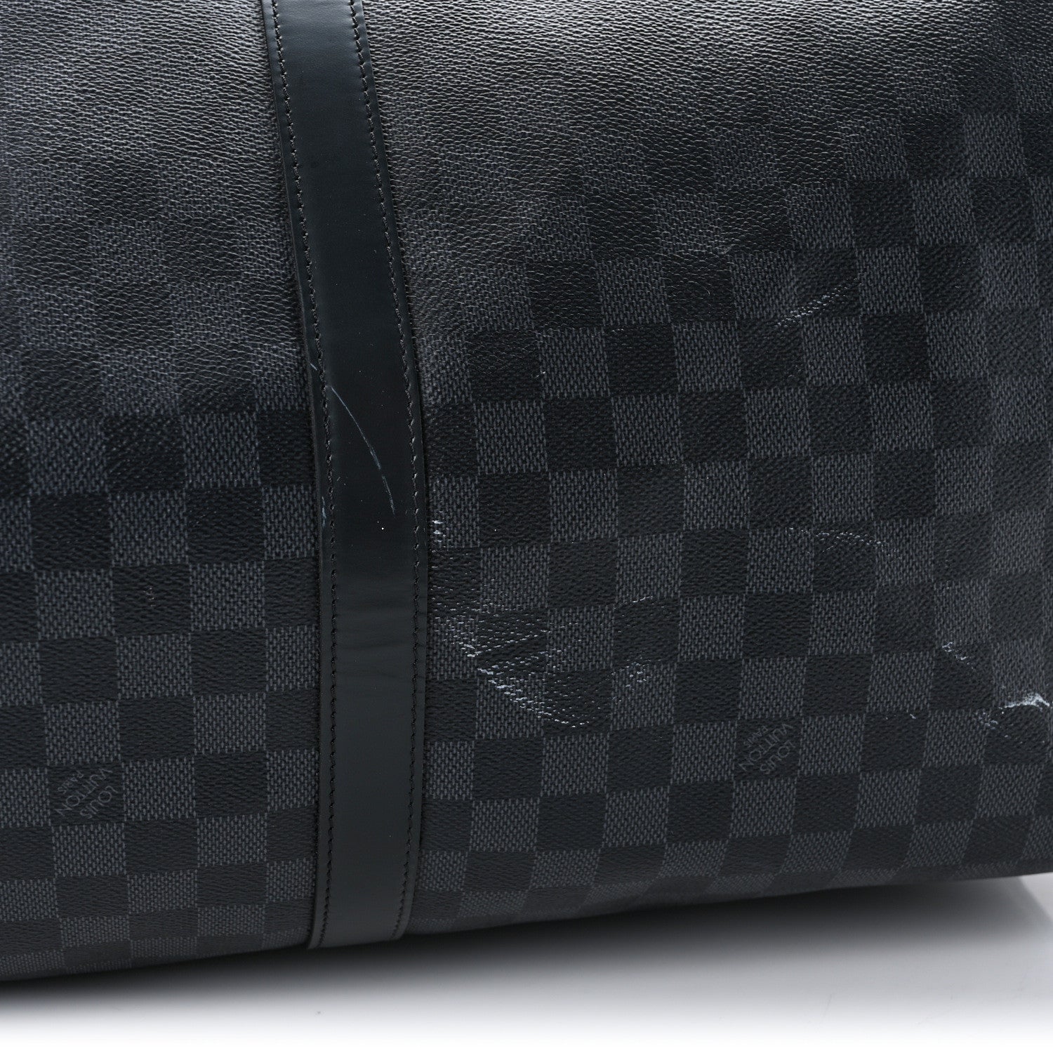 Louis Vuitton Damier Graphite Keepall Bandouliere 55 9 of 9