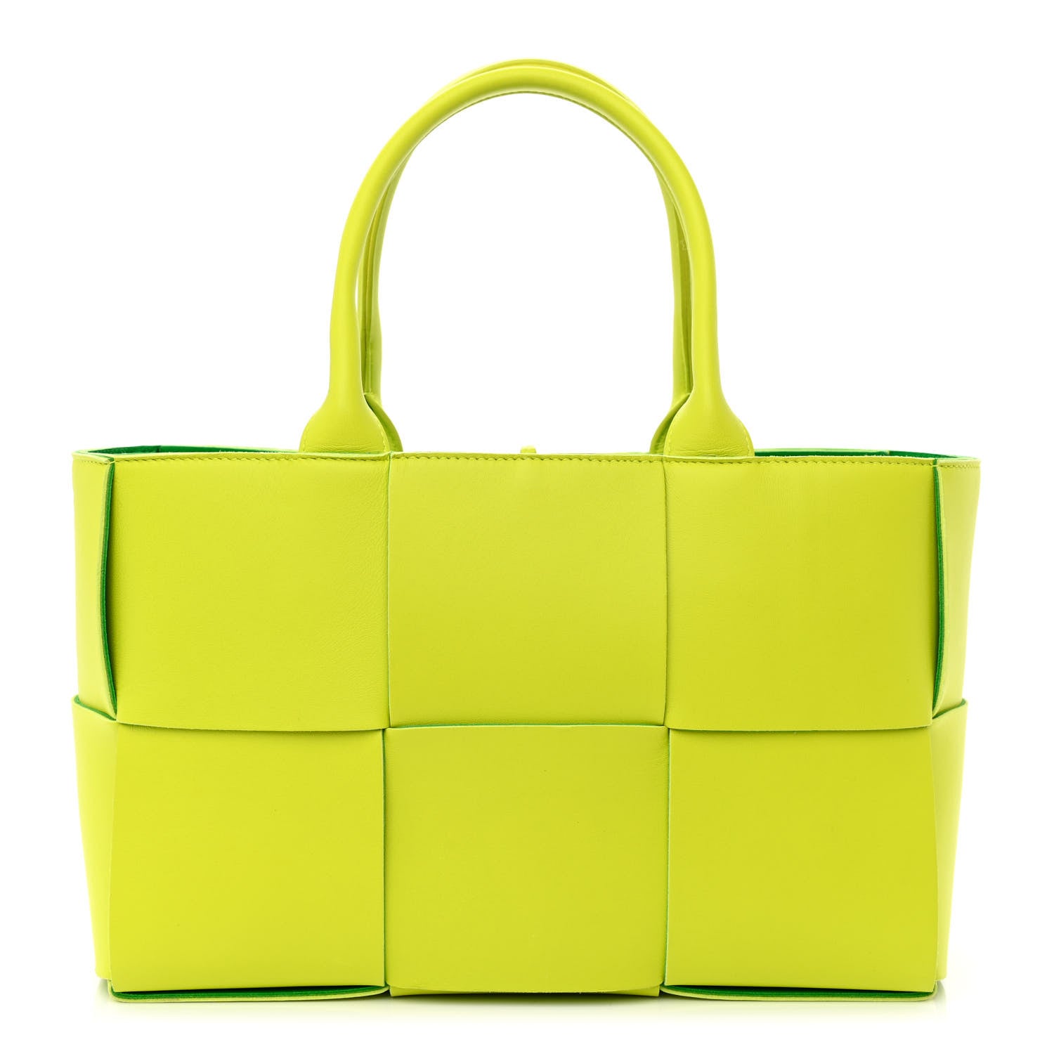 Bottega Veneta Nappa Maxi Intrecciato Small Arco Tote Acid 3 of 11