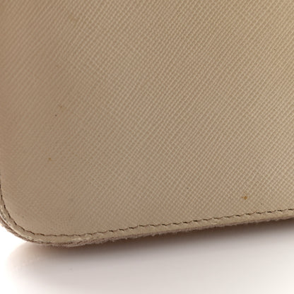 Prada Saffiano Metal Zip Around Wallet Cammeo 8 of 14