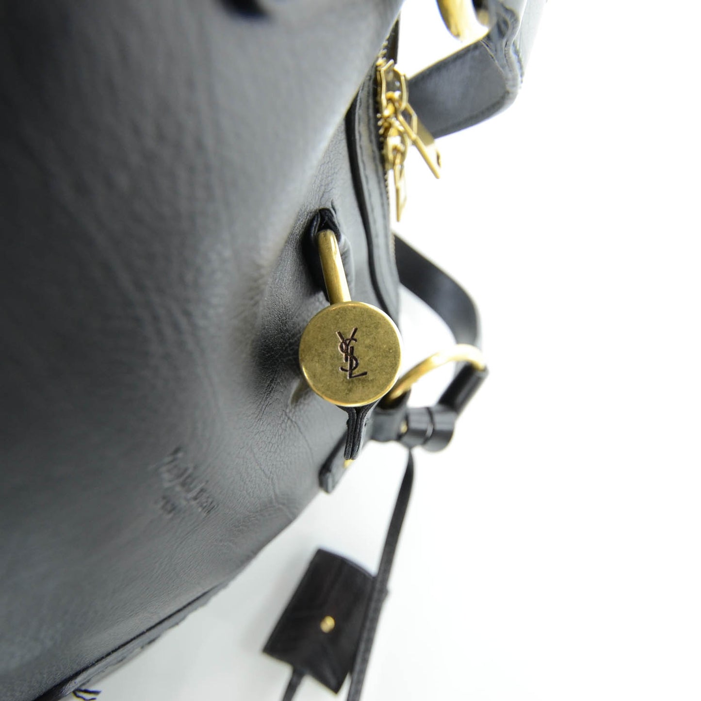 Leather Oversized Muse Black