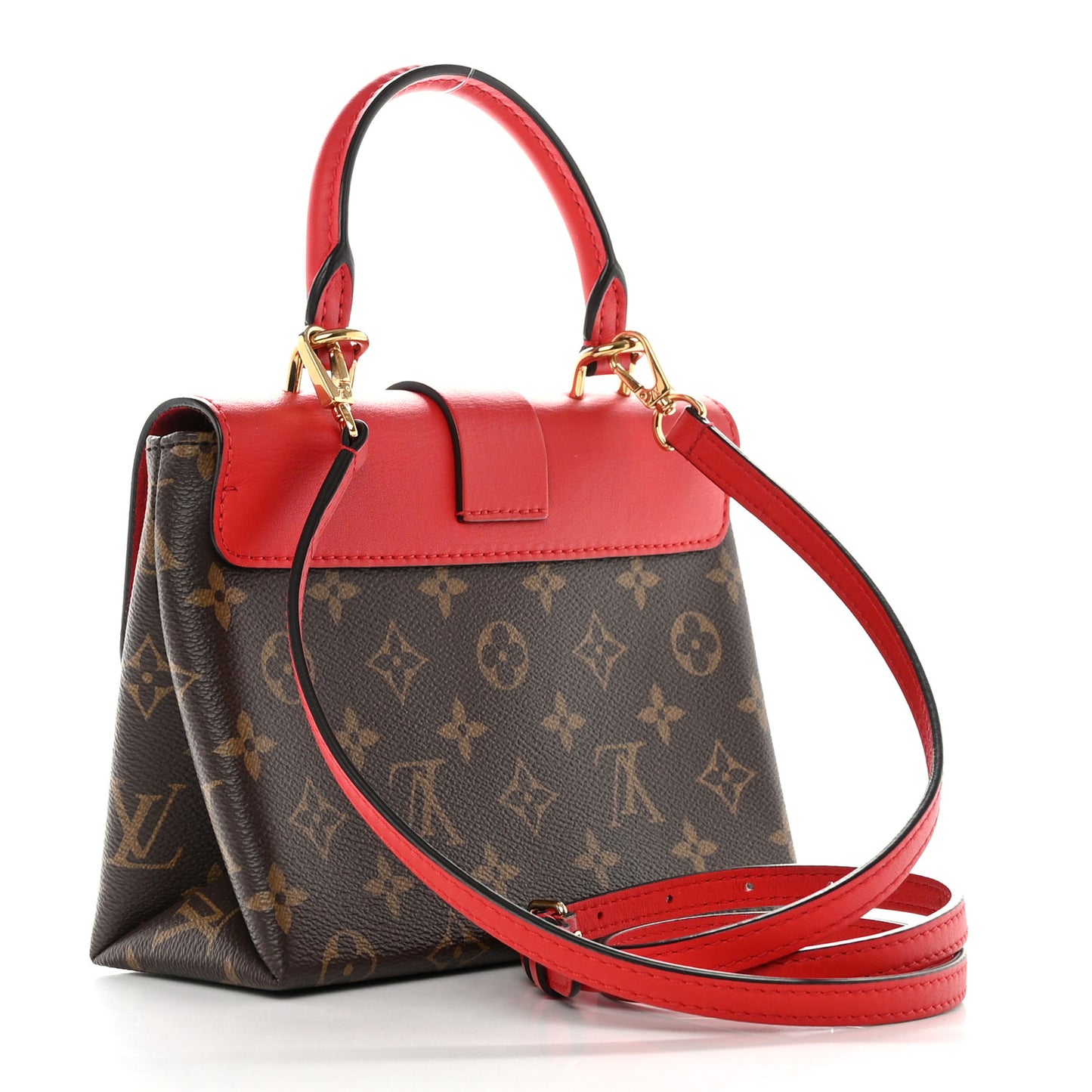 Monogram Locky BB Coquelicot