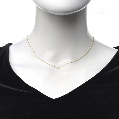 Cartier 18K Yellow Gold Diamond XS D'Amour Pendant Necklace 2 of 6