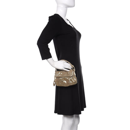 Fendi Metallic Nappa Mini Chef Shoulder Bag Gold 2 of 10