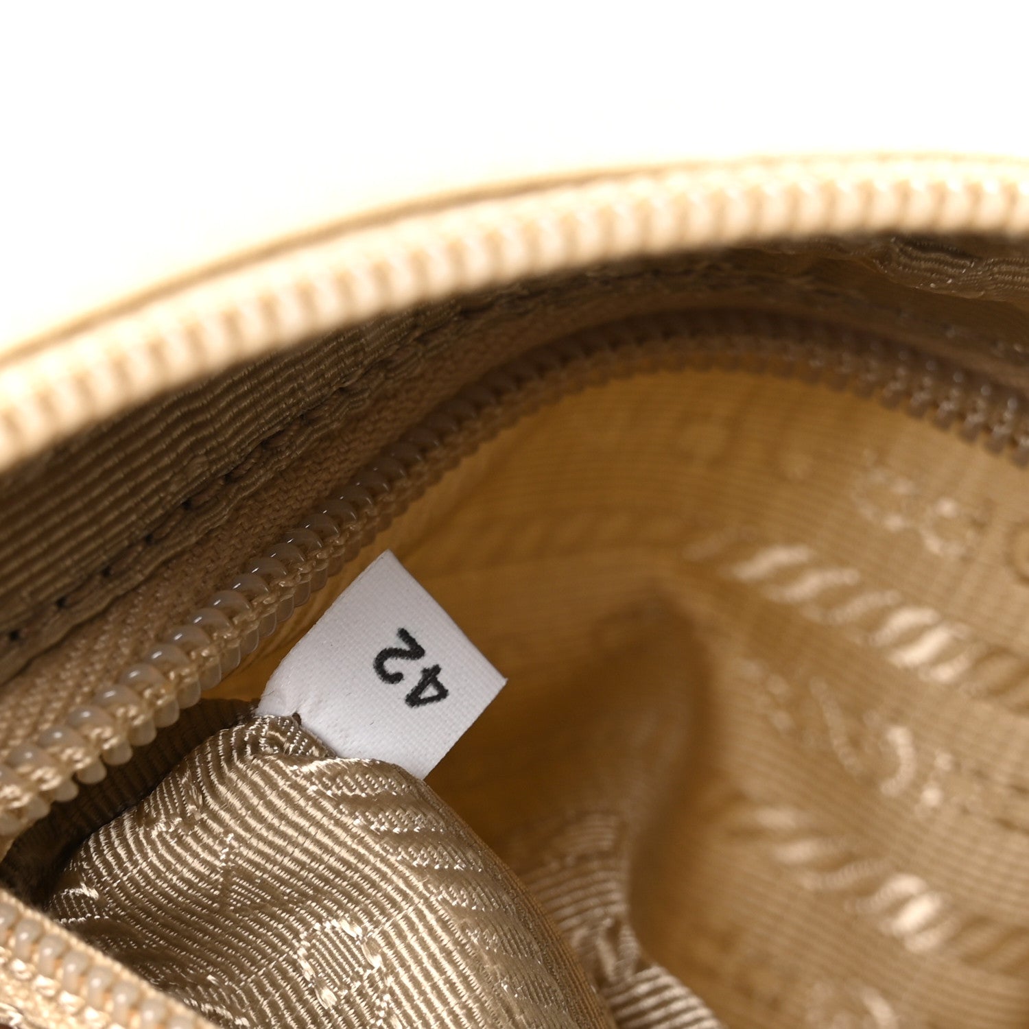 Prada Re-Nylon Vela Saffiano Wristlet Deserto 8 of 9