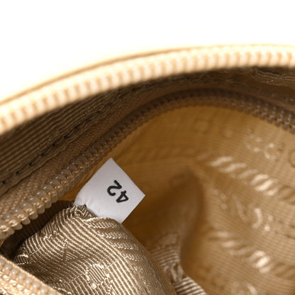 Prada Re-Nylon Vela Saffiano Wristlet Deserto 8 of 9