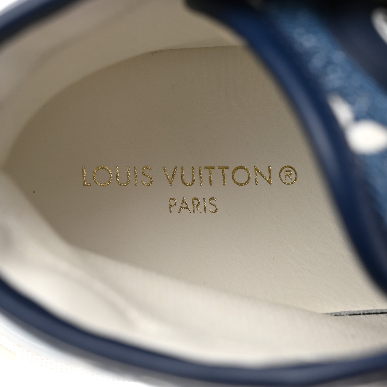 Louis Vuitton Denim Monogram Squad Sneaker Boots 38 Marine 6 of 9