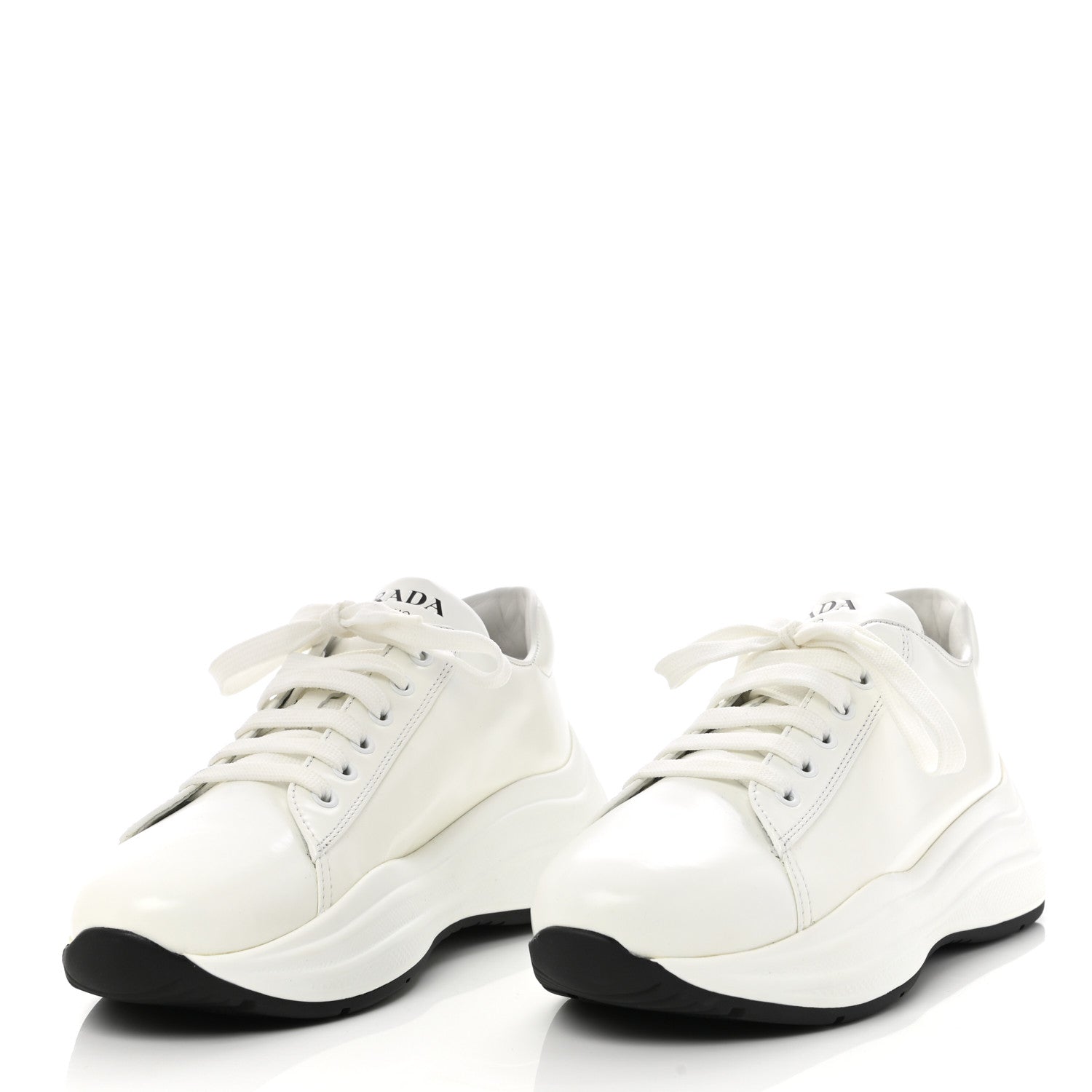 Prada Spazzolato America’s Cup Sneakers 38 White 3 of 8