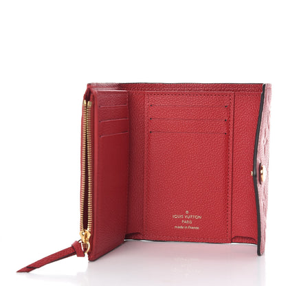 Louis Vuitton Empreinte Victorine Wallet Scarlet 5 of 7