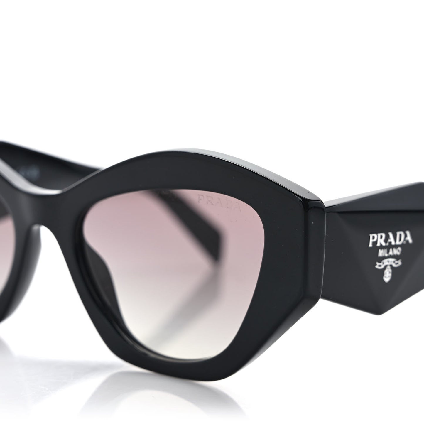 Acetate Symbole Sunglasses SPR 07Y Black