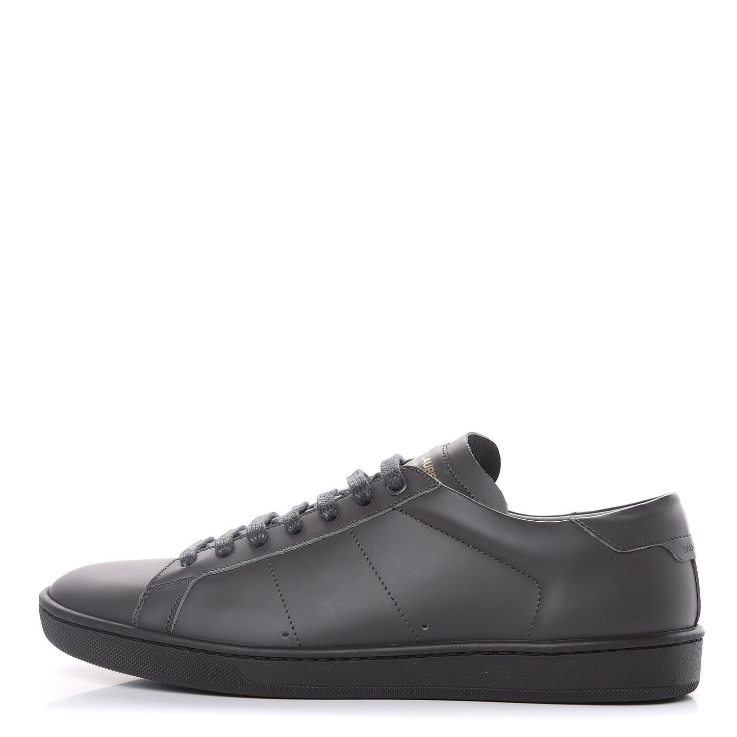 Calfskin Mens Alpha Sneakers 40 Road Grey