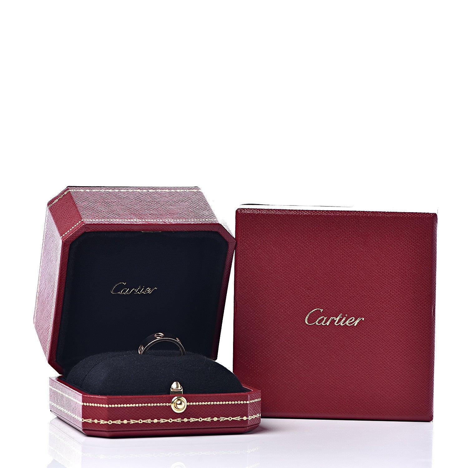 Cartier 18K Pink Gold 5.5mm LOVE Ring 52 6 6 of 6