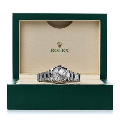 Rolex Stainless Steel 31mm Oyster Perpetual Datejust Watch Silver 178240 5 of 5