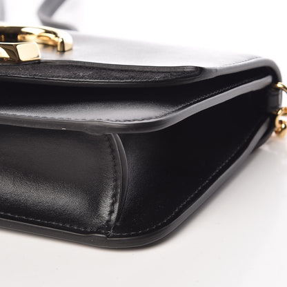 Chloe Calfskin Suede C Clutch With Chain Black 9 of 9