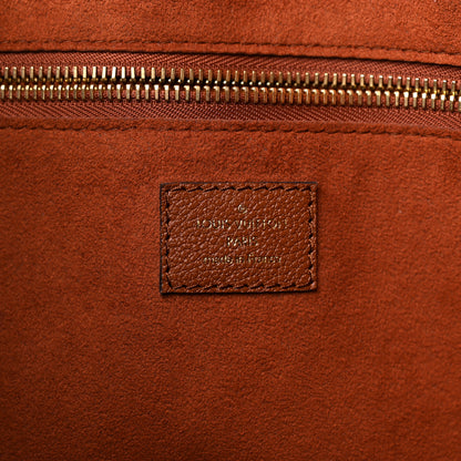 Louis Vuitton Empreinte Monogram Giant Neverfull MM Cognac 6 of 9