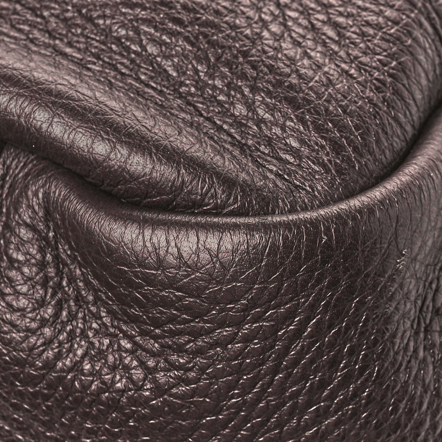 Saint Laurent Grained Deerskin Bea Tote Marron Fonce 9 of 12