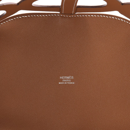 Hermes Madame Calfskin Chaine d'Ancre Tote Gold 9 of 14