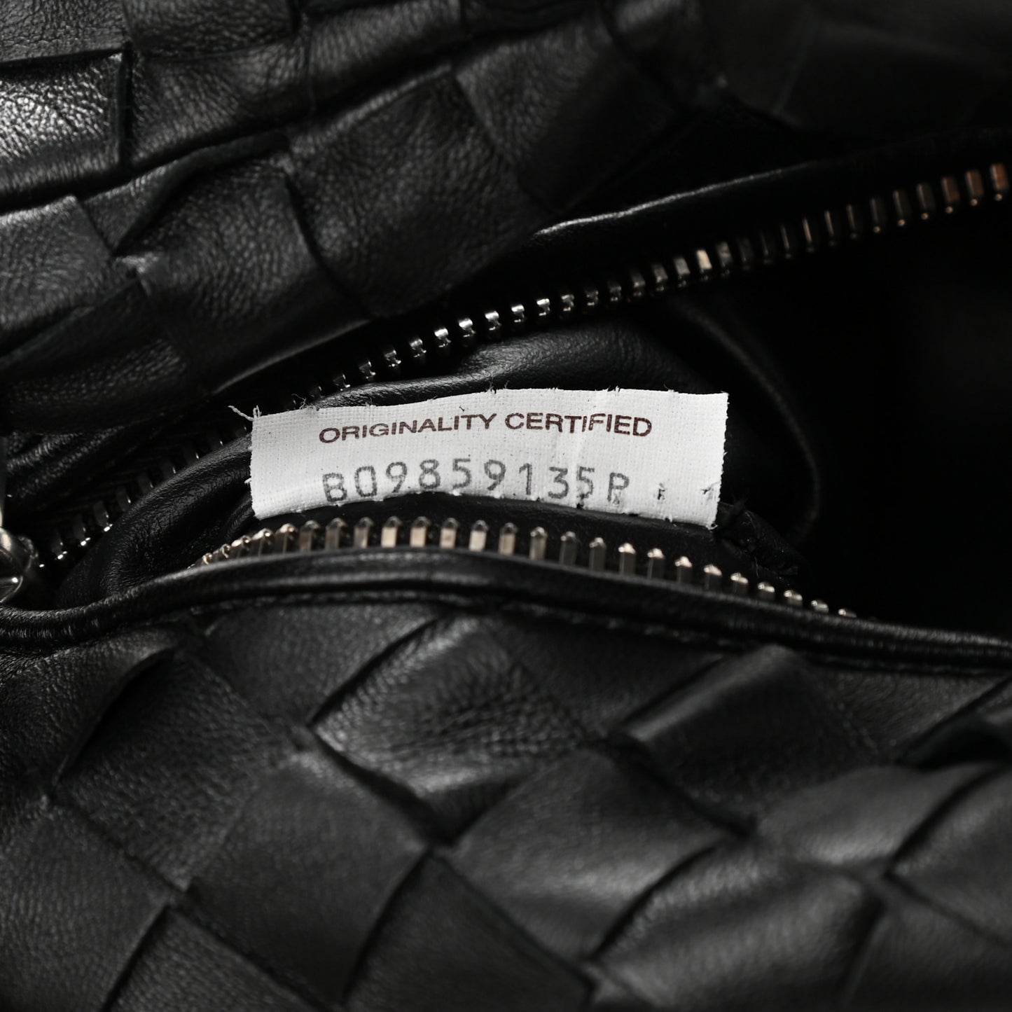 Nappa Intrecciato Mini Jodie Black