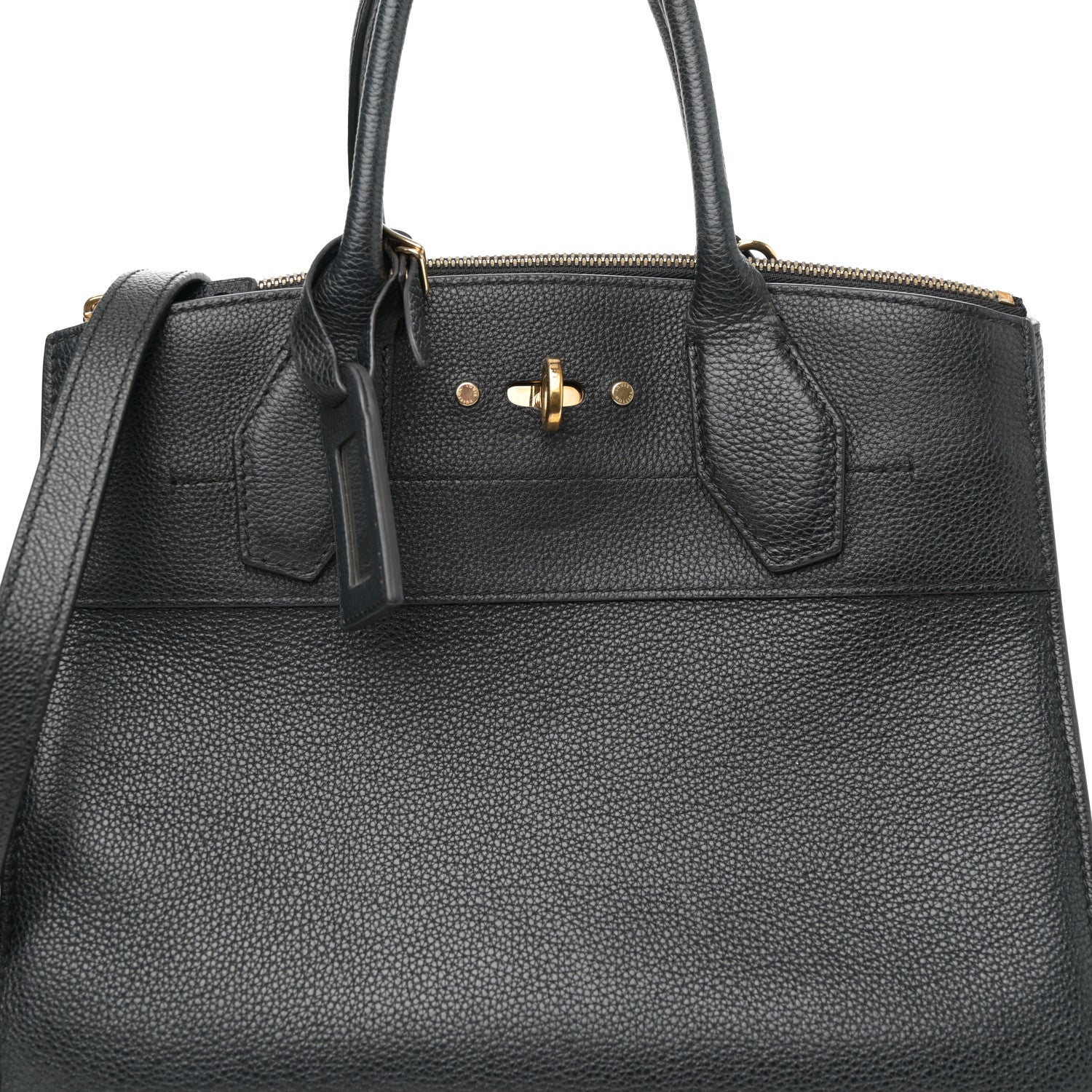 Louis Vuitton Taurillon City Steamer PM Black 7 of 11