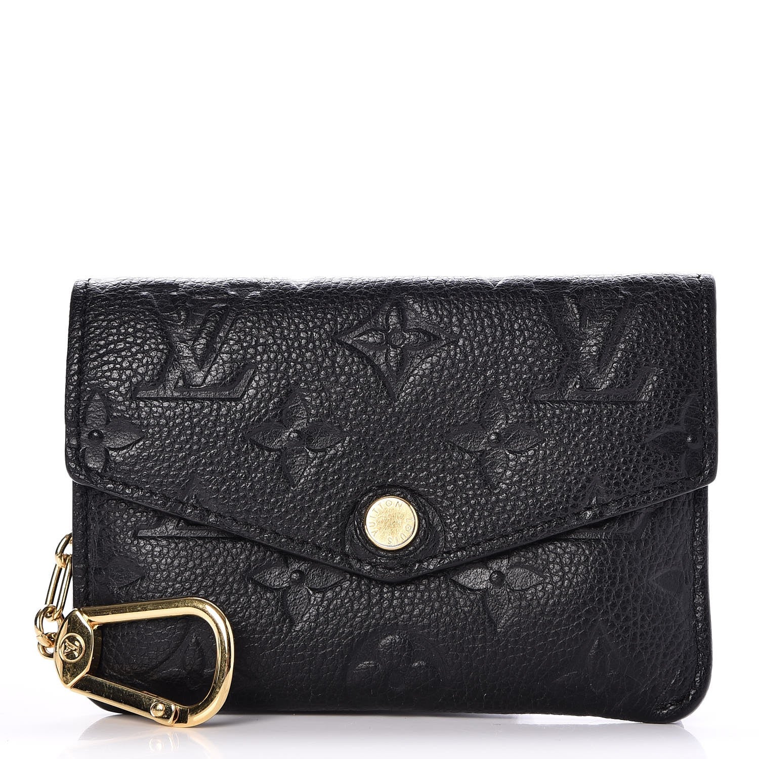 Louis Vuitton Empreinte Key Pouch Black 1 of 7