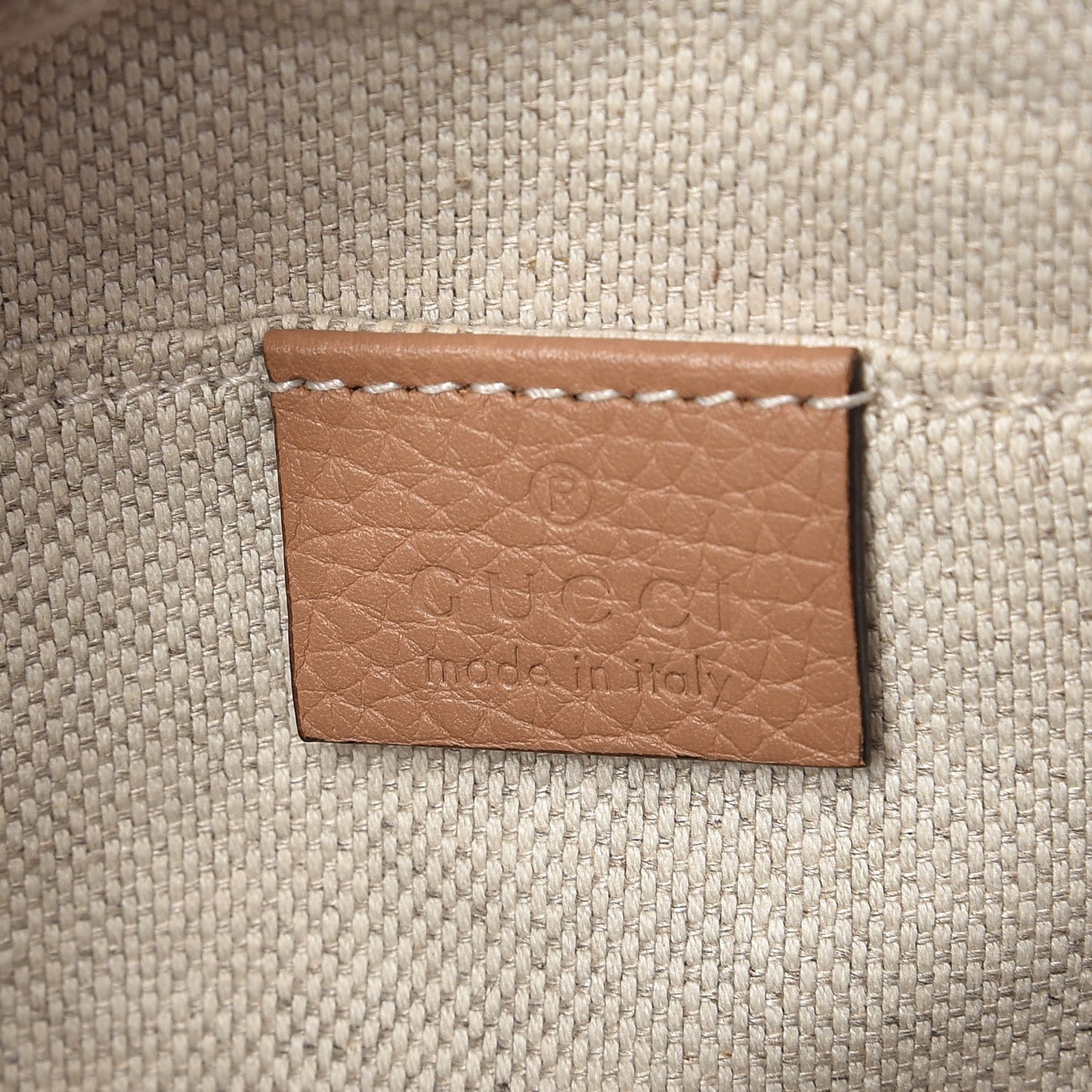 Pebbled Calfskin Small Soho Disco Bag Camelia