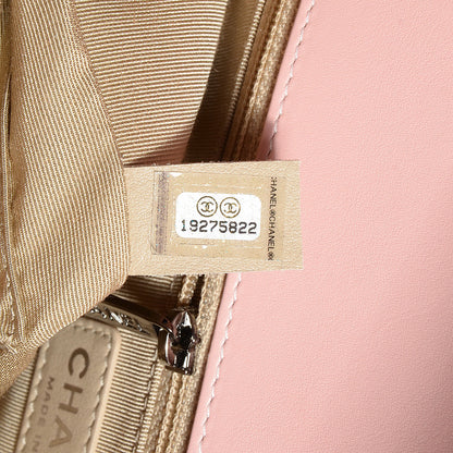Chanel Patent Quilted Chevron New Medium Boy Flap Light Pink 7 of 8
