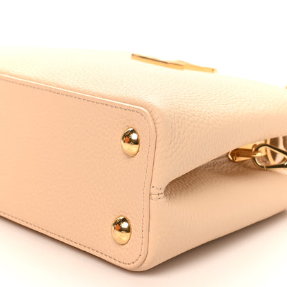Louis Vuitton Taurillon Pearl Capucines BB Sable Quartz 9 of 10