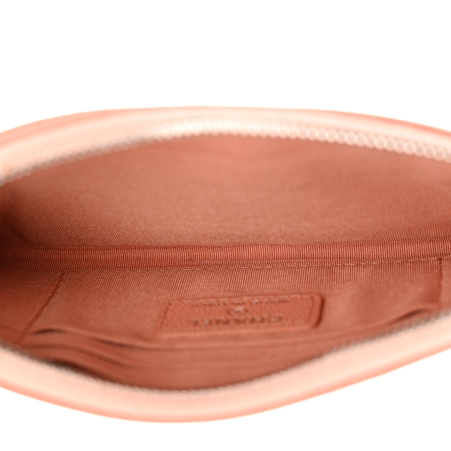 Caviar CC Zip Pouch Light Pink Black