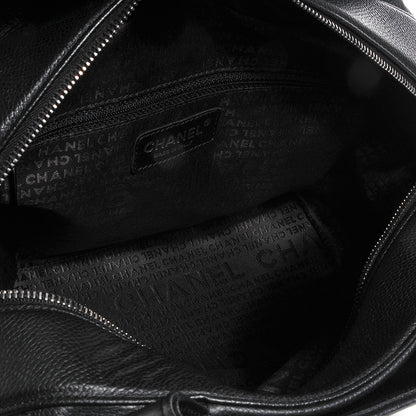 Chanel Caviar Square Stitched Large Tote Black 5 of 7