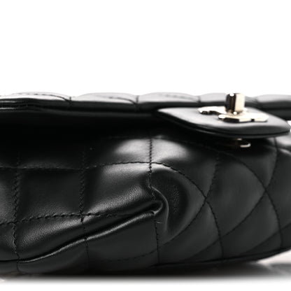Chanel Calfskin Quilted CC Uniform Flap Belt Bag Black 10 of 13