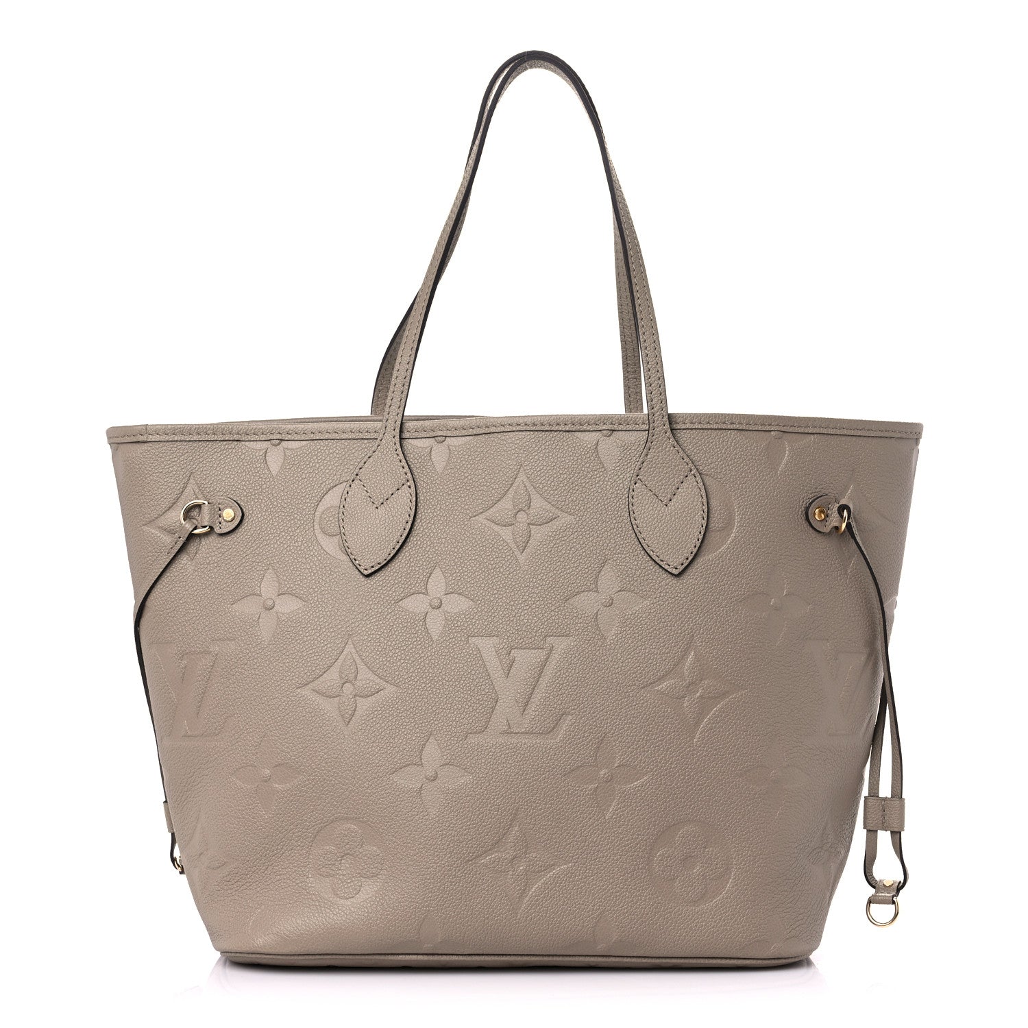 Louis Vuitton Empreinte Monogram Giant Neverfull MM Tourterelle 3 of 9