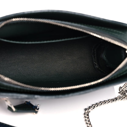 Louis Vuitton Vernis Deerskin Bonded Chain Pochette Marine 5 of 13