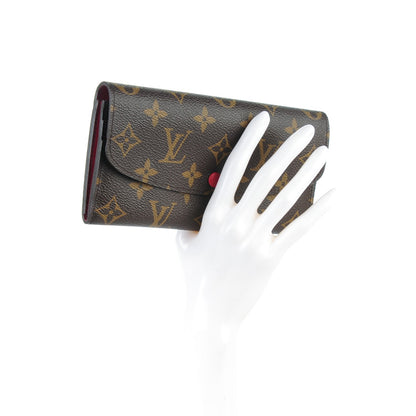 Louis Vuitton Monogram Emilie Wallet Red 2 of 9