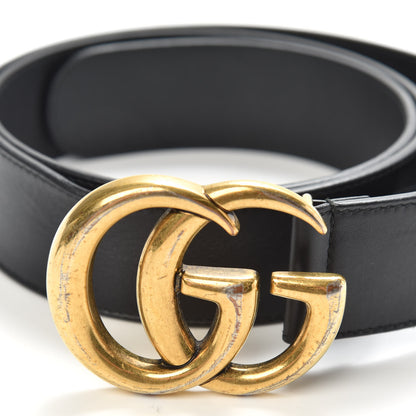 Gucci Calfskin Double G 40mm Belt 95 38 Black 5 of 6
