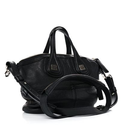 Givenchy Sugar Goatskin Micro Nightingale Black 3 of 9
