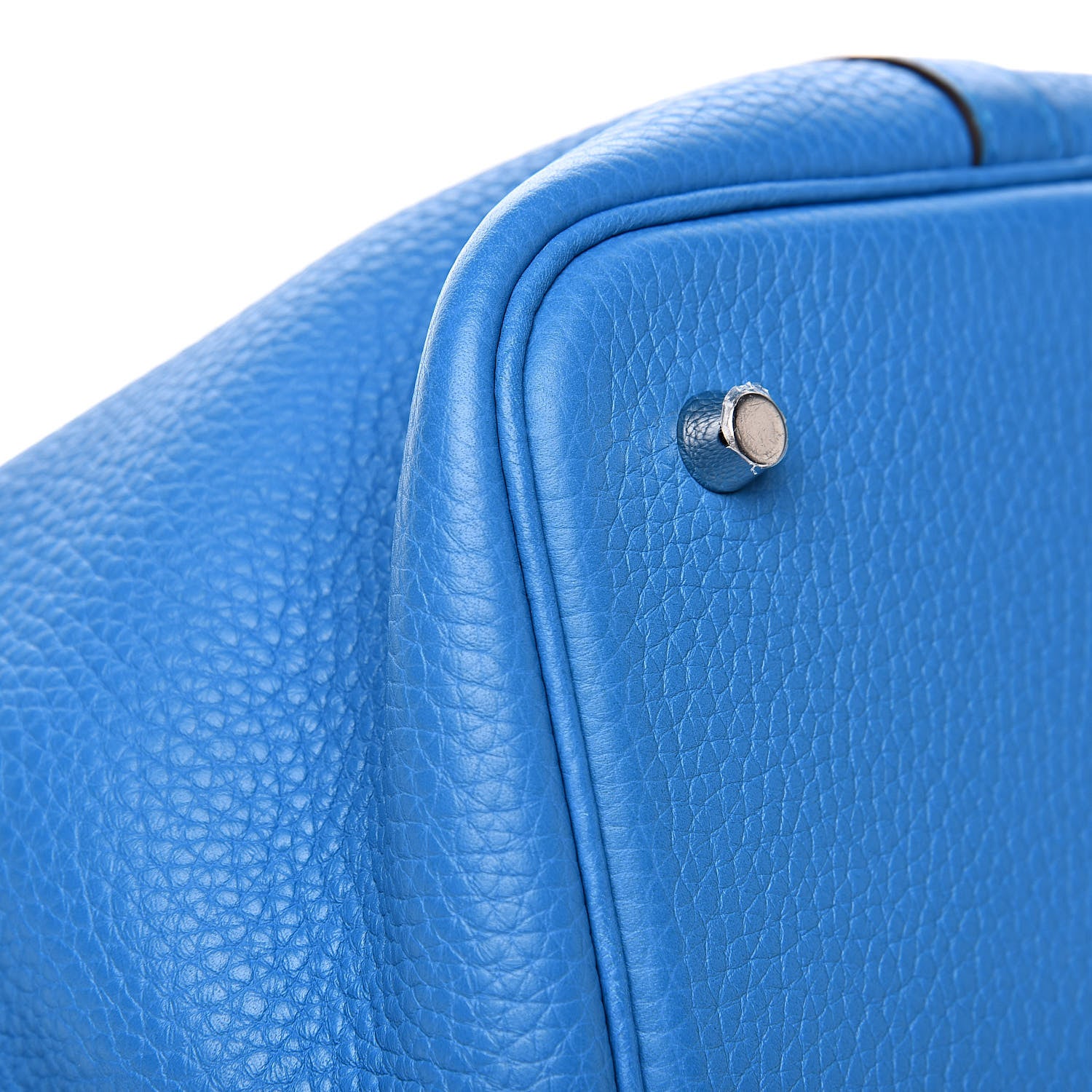 Hermes Taurillon Clemence Picotin Lock 22 MM Bleu Zanzibar 10 of 12