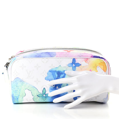 Louis Vuitton Monogram Watercolor Dopp Kit Toilet Pouch Multicolor 2 of 10