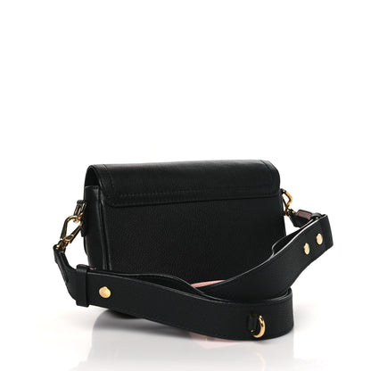 Louis Vuitton Grained Calfskin Lockme Tender Black 3 of 9