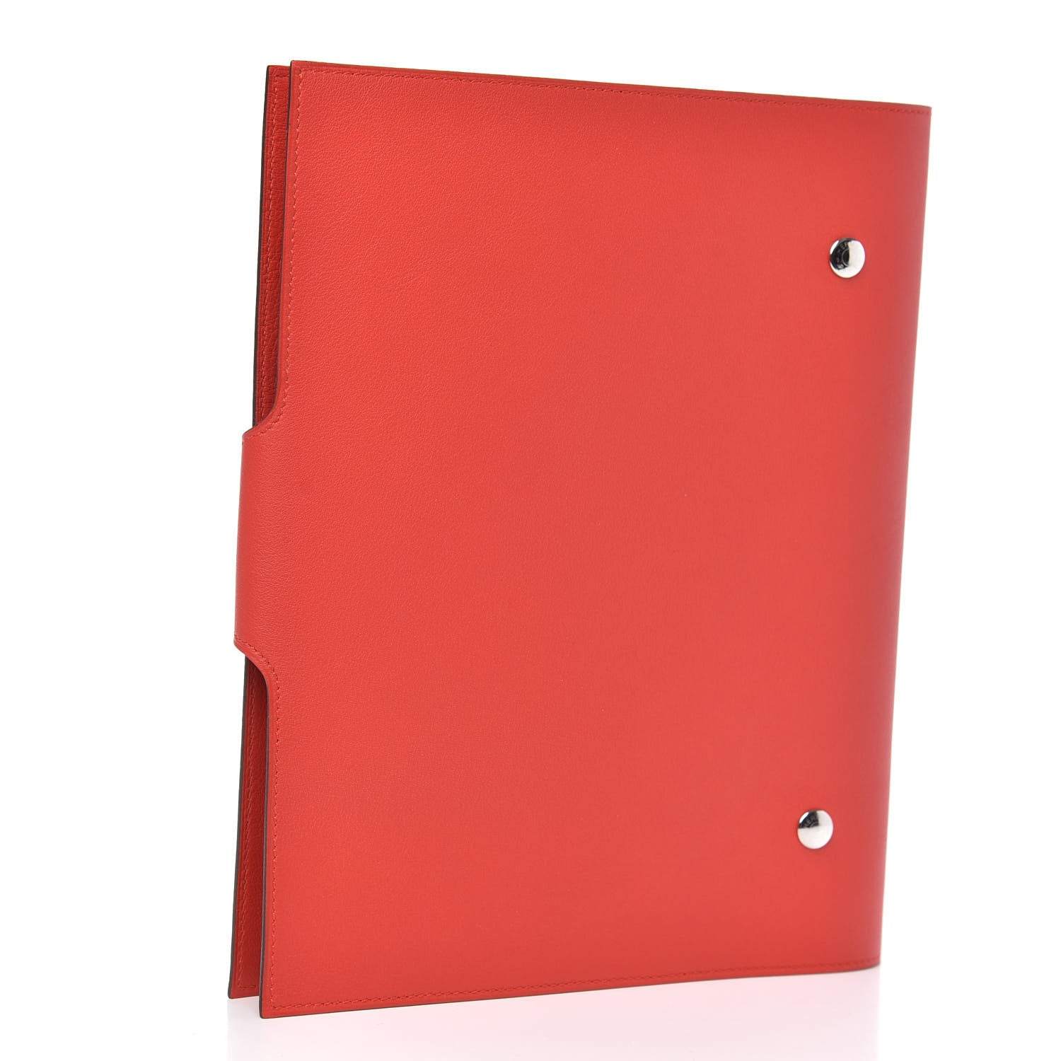 Hermes Swift Ulysse MM Notebook Cover Rouge Tomate 3 of 8